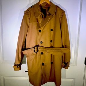 Men’s Banana Republic Wool Trench Coat Size L